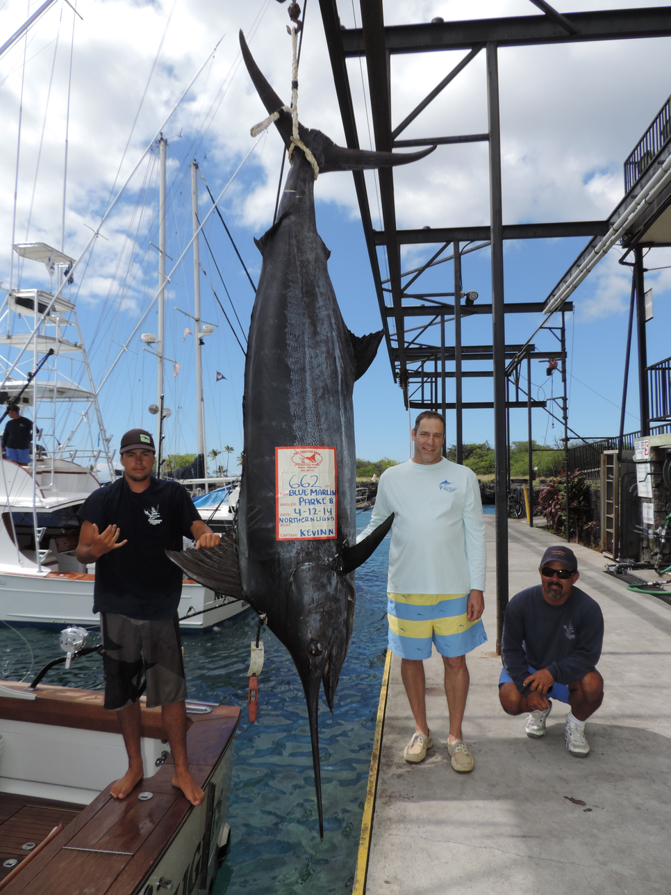 Lost Trophy and Big Ahi Fishing Report April 13, 2014